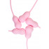 Набір вагінальних кульок, рожеві, 5 шт (205485) – фото 2