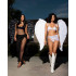 Крылья ангела из перьев Leg Avenue, белые (207639) – фото 2