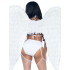 Крылья ангела из перьев Leg Avenue, белые (207639) – фото 7