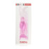 Анальная пробка LoveToy Glass Romance, розовая, 11.4 х 3.3 см (206624) – фото 2
