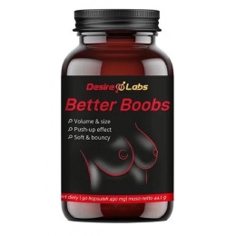 Биологически активная добавка для подтяжки и увеличения груди Better Boobs Desire Labs, 90 капсул