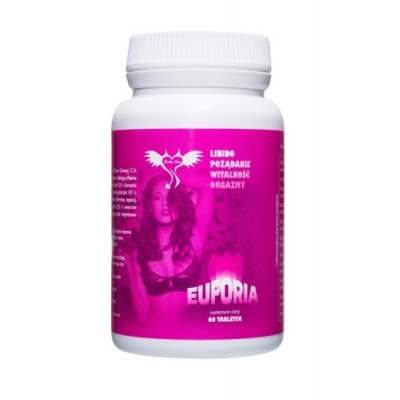 Біологічно активна добавка для підвищення лібідо у жінок Euforia, 60 капсул (206632) – фото 1