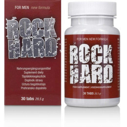 Біологічно активна добавка для посилення ерекції і збільшення пеніса Rock Hard Cobeco, 30 капсул