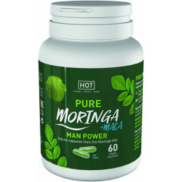 Биологически активная добавка для повышения либидо у мужчин Hot Moringa, 60 капсул – фото