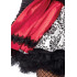 Костюм спокусливої Червоної Шапочки в готичному стилі М Leg Avenue, 2 предмета, червоно-чорний (216023) – фото 4