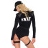 Костюм сексі поліцейської XS Leg Avenue SWAT Babe, 5 предметів, чорний (216053) – фото 2
