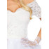 Костюм спокусливої нареченої S Leg Avenue Blushing Bride, 4 предмета, білий (216046) – фото 4
