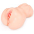 Мастурбатор вагина с вибрацией  Hanna Kokos, киберкожа, бежевый, 18 х 12.5 см (215600) – фото 8