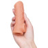 Насадка для пенис с открытой головкой M NS.001 Kokos, рельефная, бежевая, 12 х 4 см (215585) – фото 7
