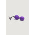 Вагінальні кульки з вібрацією і пультом Adrien Lastic, силіконові, фіолетові, 8.7 х 3.7 см (215435) – фото 5