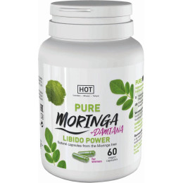 Биологически активная добавка для повышения либидо у женщин Moringa Hot , 60 капсул – фото