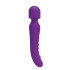 Вібратор-мікрофон двосторонній з підігрівом Pleasure Spreader Chisa, силіконовий, фіолетовий, 22 х 4.2 см (215161) – фото 2