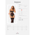 Пояс для чулок сексуальный полупрозрачный M/L Serena Love Obsessive, черный (215104) – фото 2