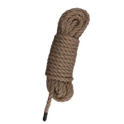 Конопляна бондажна мотузка Easytoys, 10 м (214229) – фото 1