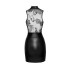 Платье сексуальное виниловое M F241 Noir Handmade, с глубоким декольте, черное (208379) – фото 5