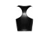 Топ эротичный виниловый со змеиным тиснением L F275 Noir Handmade, черный (208360) – фото 4
