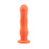 Вибратор рельефный Curve Burst Chisa, с присоской, силиконовый, оранжевый, 19 х 4.4 см (215165) – фото 3