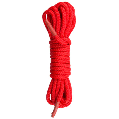 Бондажная веревка Easytoys, красная, 5 м (214199) – фото 1