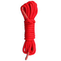 Бондажна мотузка Easytoys, червона, 10 м – фото