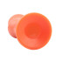 Вибратор рельефный Curve Burst Chisa, с присоской, силиконовый, оранжевый, 19 х 4.4 см (215165) – фото 2