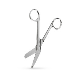 Ножиці для бондажа Sinner, металеві, срібні – фото