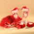 Костюм лисички с анальным хвостом Vixen Sevanda, красный, 3 предмета (216206) – фото 2