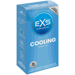 Презервативы с охлаждающим эффектом EXS Cooling, латексные, 12 шт.
