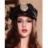 Капелюх поліцейської для рольових ігор Sunspice, чорна, One Size (214690) – фото 2