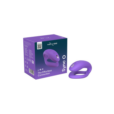 Вибратор для пар с пультом и приложением Sync O We-Vibe, силиконовый, фиолетовый (216866) – фото 1