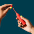 Вибратор для клитора с двумя насадками Romp Pop, красный, 14.3 х 2.4 см (216894) – фото 9