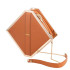 Бондажный набор в сумке Mysterious Square Kink Lockink, кожаная, коричневая, 4 предмета (216209) – фото 6