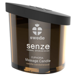 Масажна свічка Swede Senze, з ароматом ванілі і сандалу, 150 мл
