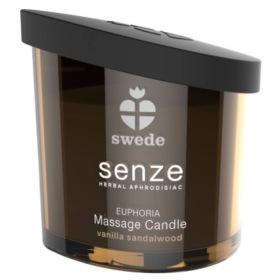 Масажна Свічка Swede Senze, з ароматом ванілі і сандалу, 150 мл (217077) – фото 1