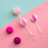 Набір вагінальних кульок Geisha Balls 3 Gvibe, силіконові, рожеві, 5 шт. (216095) – фото 7