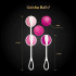 Набор вагинальных шариков Geisha Balls 3 Gvibe, силиконовые, розовые, 5 шт. (216095) – фото 3