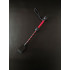 Стек на короткой ручке Candy Hero, кожаный, черно-красный, 38 см (216890) – фото 2