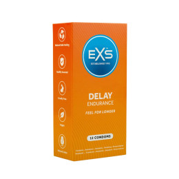 Презервативы латексные с пролонгацией EXS Delay, 12 шт.