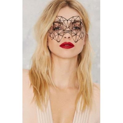 Вінілова маска на наклейках Bijoux Indiscrets (39770) – фото 1
