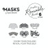 Виниловая маска на стикерах ДАЛИЛА Bijoux Indiscrets (30934) – фото 11