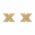 Пестіси у вигляді хрестів Bijoux Indiscrets, золотисті (45229) – фото 5