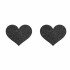 Прикраса для грудей Flash чорне Серце, Bijoux Indiscrets (30417) – фото 7