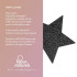 Пестиси у вигляді зірочок Bijoux Indiscrets, чорні (45230) – фото 6