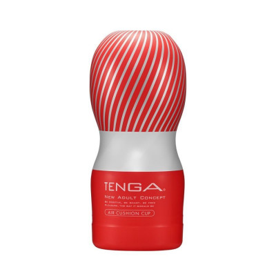 Мастурбатор Tenga Air Cushion Cup, червоно-білий, 15.5 х 7 см (43065) – фото 1