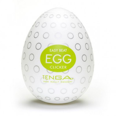 Мастурбатор Tenga Egg Clicker, белый (43067) – фото 1