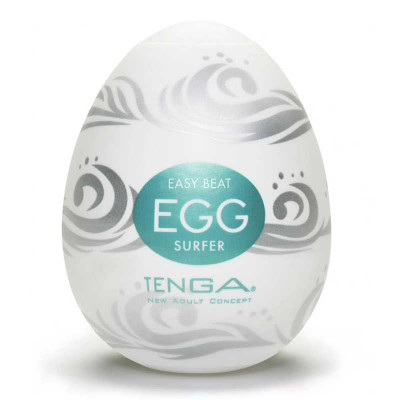 Мастурбатор Tenga Egg Surfer, белый (43070) – фото 1
