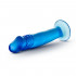 Анальний фалоімітатор-пробка B Yours, синій, 16 х 3.5 см (42402) – фото 3