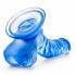 Фалоімітатор реалістичний на присоску Blush синій, 17.7 см х 3.5 см (34050) – фото 2