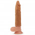 Реалистичная насадка на пенис для удлинения Lovetoy коричневая, 19 см х 3 см (43516) – фото 4