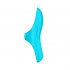 Вибратор на палец из силикона для точечной стимуляции голубой, 12 см х 3.5 см (43805) – фото 3