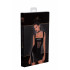 Платье из винила с сетчатыми вставками Noir Handmade черное, L (43551) – фото 7